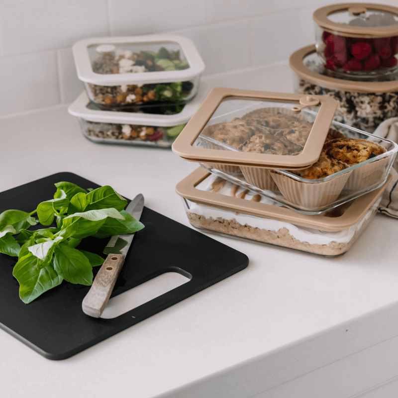 Wood Fibre Chopping Board | Liquorice