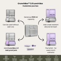 CrunchBox™ 2.0 Lunch Box | Pots & Bag