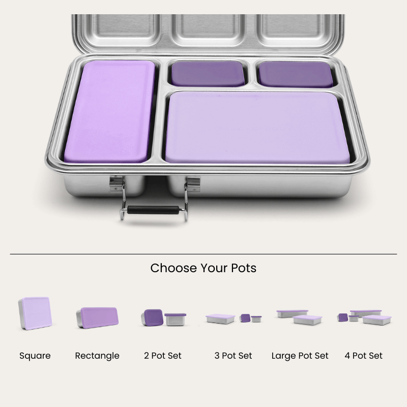 CrunchBox™ 2.0 Lunch Box | Snack Pots