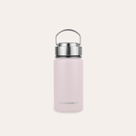 mini alcohol storage bottle in pastel pink