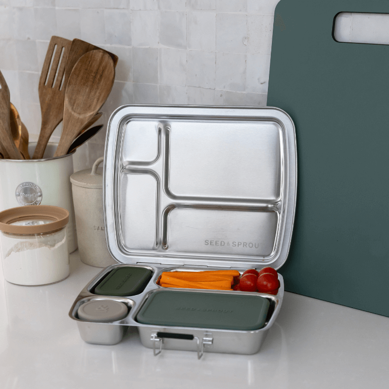 CrunchBox™ Lunch Box | 3 Pot Set