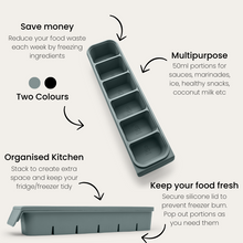 6 Portion Silicone Freezer Tray