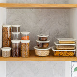 Wategos Glass Pantry Jars - Oat Milk