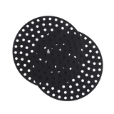 Non toxic Round Silicone Air Fryer mats for baking and cooking