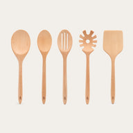 Beechwood Cooking Utensil Set