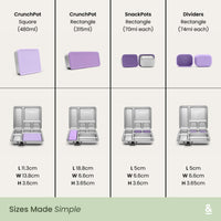 CrunchBox™ 2.0 Lunch Box | Seal & Pots & Bag