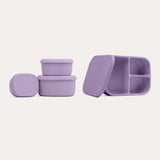 Silicone Bento Box & Snack Box Set | Bag