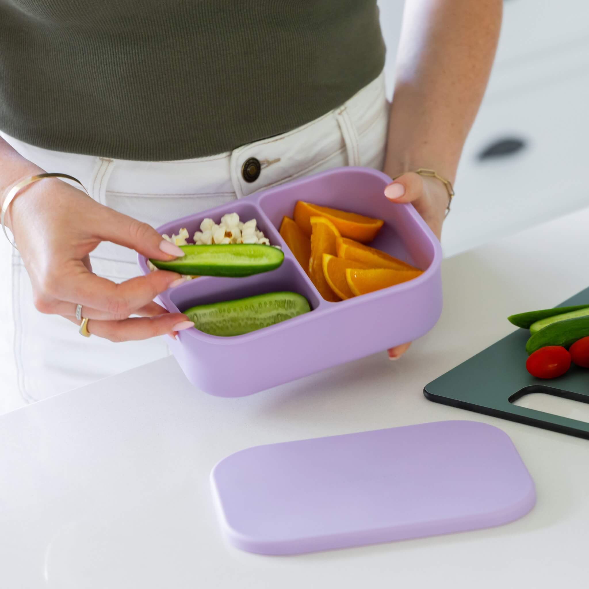 Silicone Bento Box Set | Bag