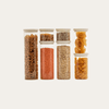 Glass Pantry Storage Jars