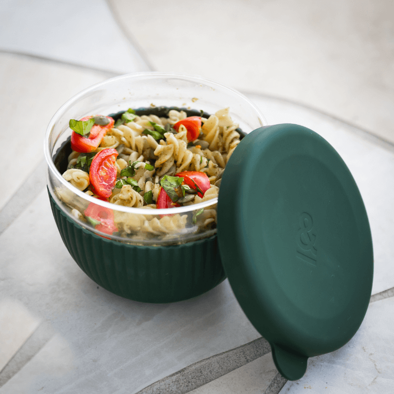 Glass Bowl & Snack Bundle