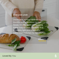 Wood Cellulose Chopping Board Trio