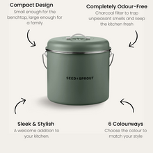 Kitchen Compost Bin | Eucalyptus