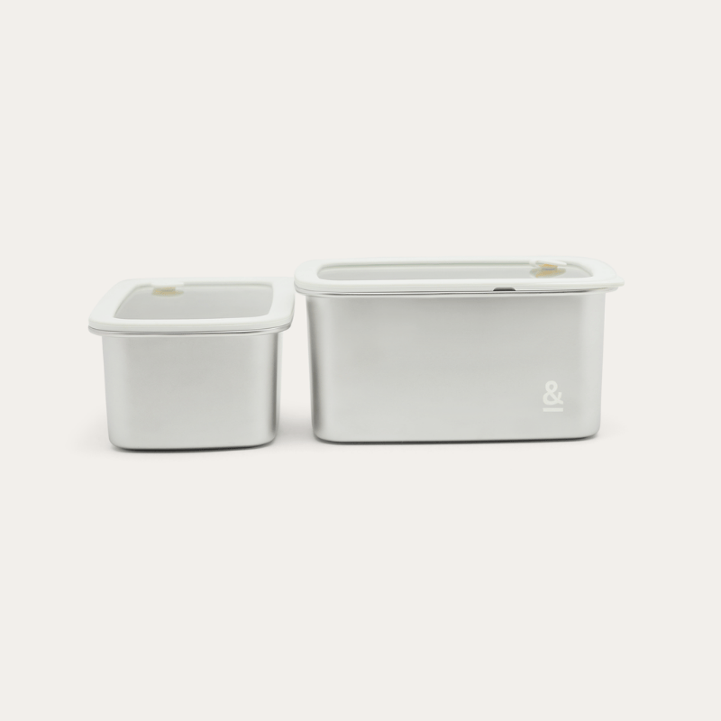 Rectangle-Stainless-Steel-and-Glass-Containers-2pk