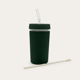 Reusable Glass Smoothie Cup