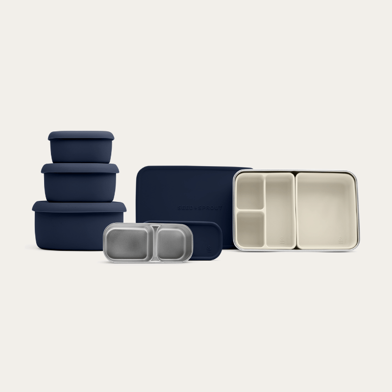 Silicone Lunch & Snack Bundle