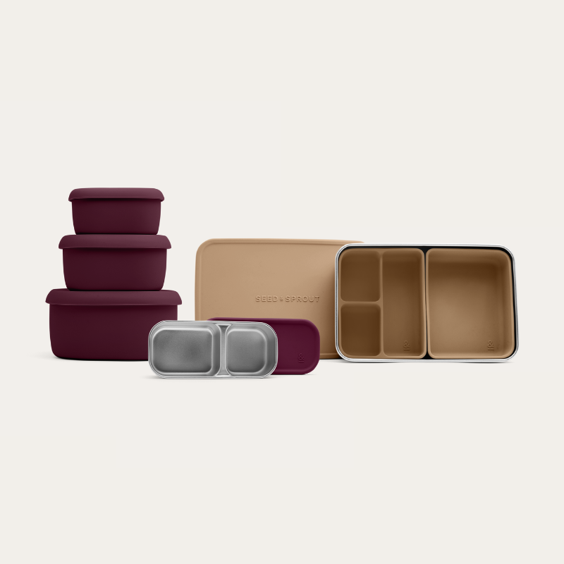 Silicone Lunch & Snack Bundle