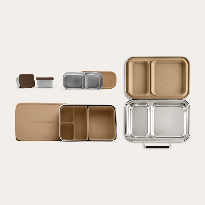 Bento Box + Snack Container Bundle