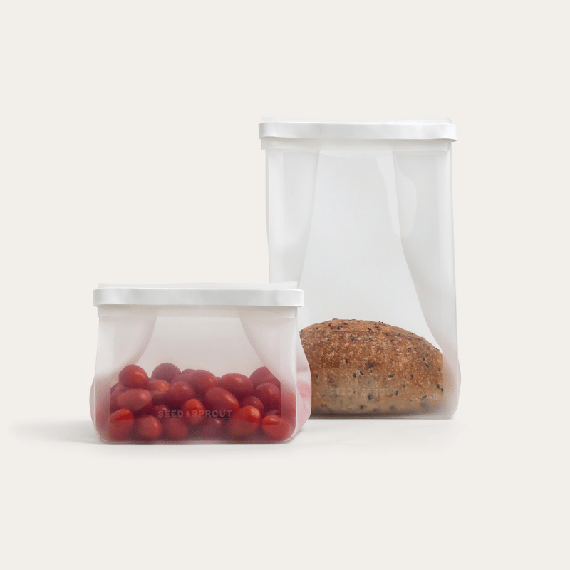 Reusable Roll Top Silicone Storage Bag