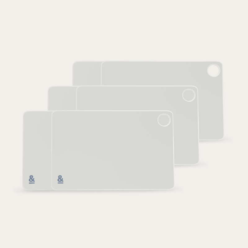 Wood Cellulose Chopping Board Set