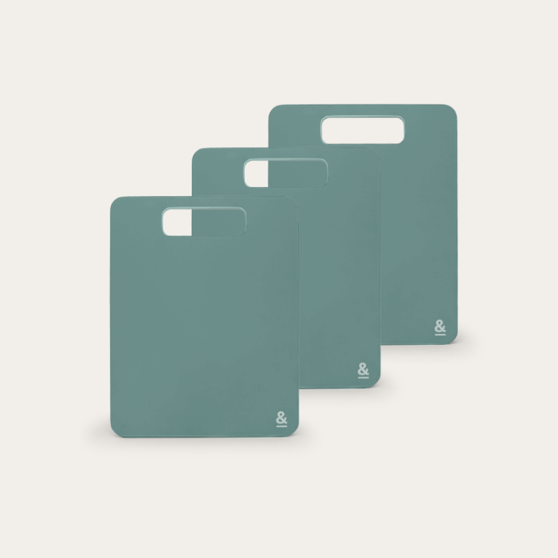 Wood Cellulose Chopping Board Set