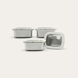 Rectangle Stainless Steel Containers 2 Piece