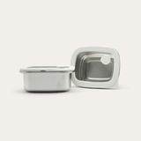 Rectangle Stainless Steel Containers 2 Piece