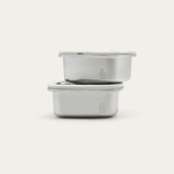 Rectangle Stainless Steel Containers 2 Piece