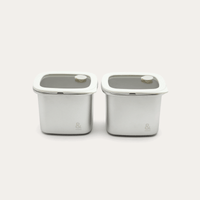 Rectangle Stainless Steel Containers 2 Piece