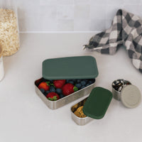 SECONDS 2 Pot Set - Stainless Steel Snack Containers