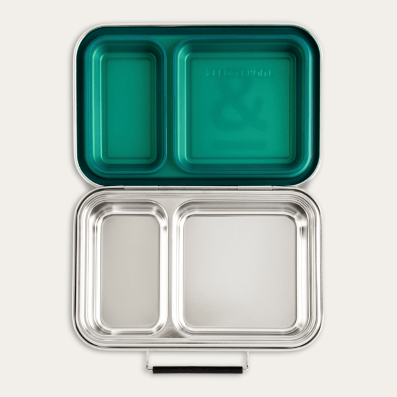 Bento Lunch Box with Silicone seal in Juniper colourway