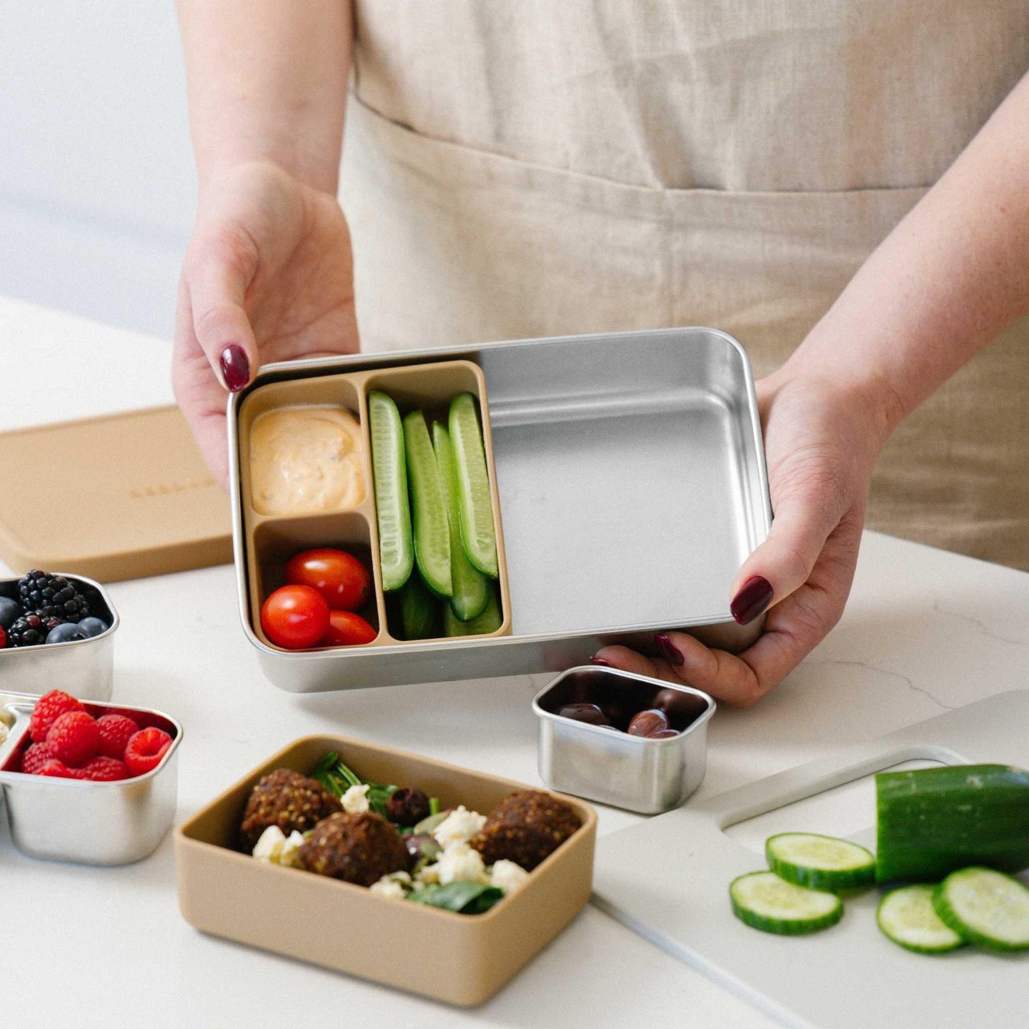 Stainless Steel Snack Bundle