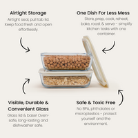 Meal Prep Container Square | 12pk