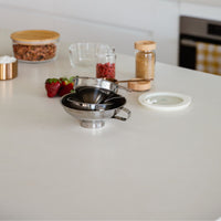 Sustainable eco friendly metal funnels