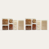 Tallow Rectangle Pantry Jars Set