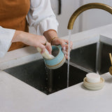 Compostable Sponge with Scourer