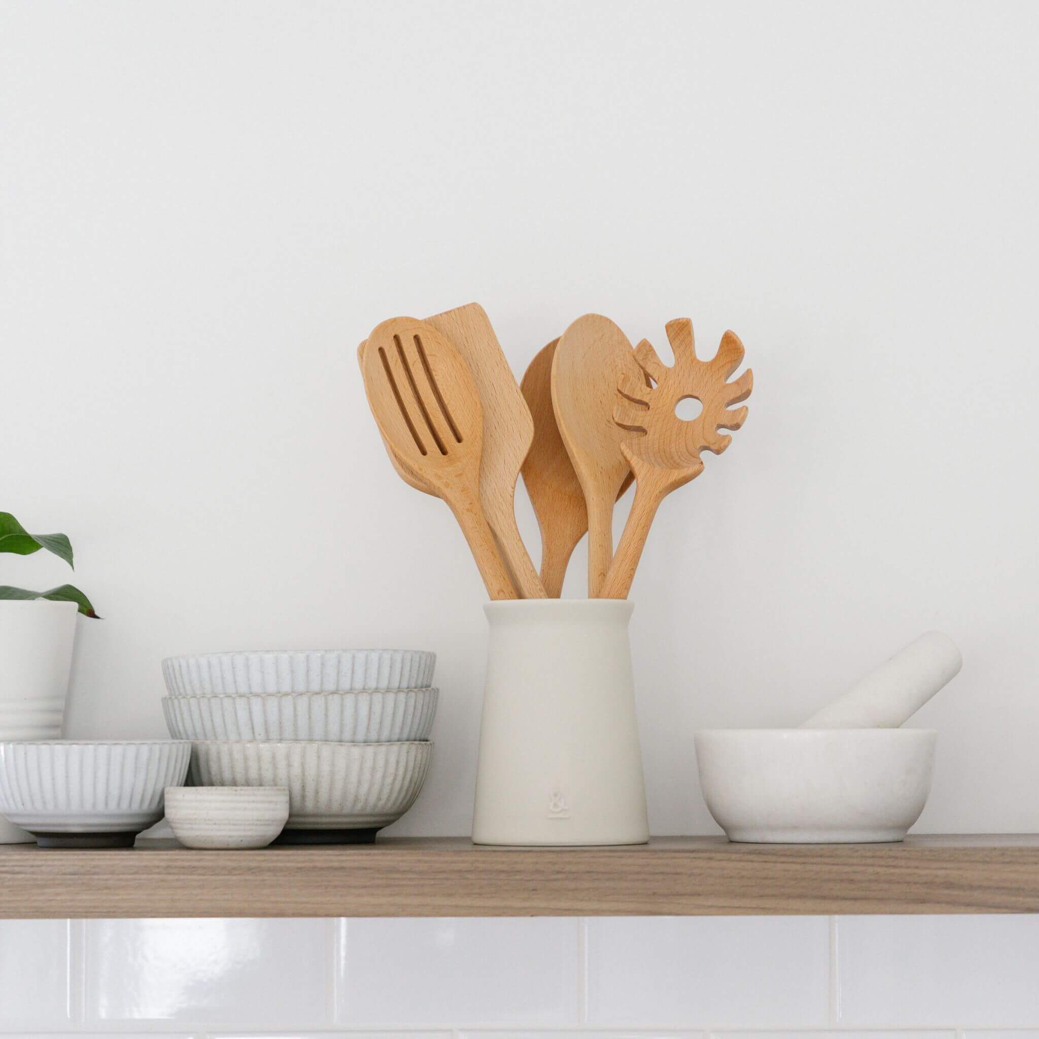 Kitchen Ceramic Utensil Holder