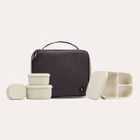 Silicone Bento Box & Snack Box Set | Bag
