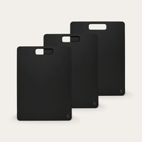 Wood Fibre Chopping Board Multibuy | Liquorice