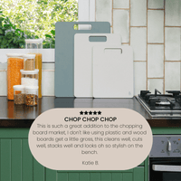 Wood Fibre Chopping Board Trio