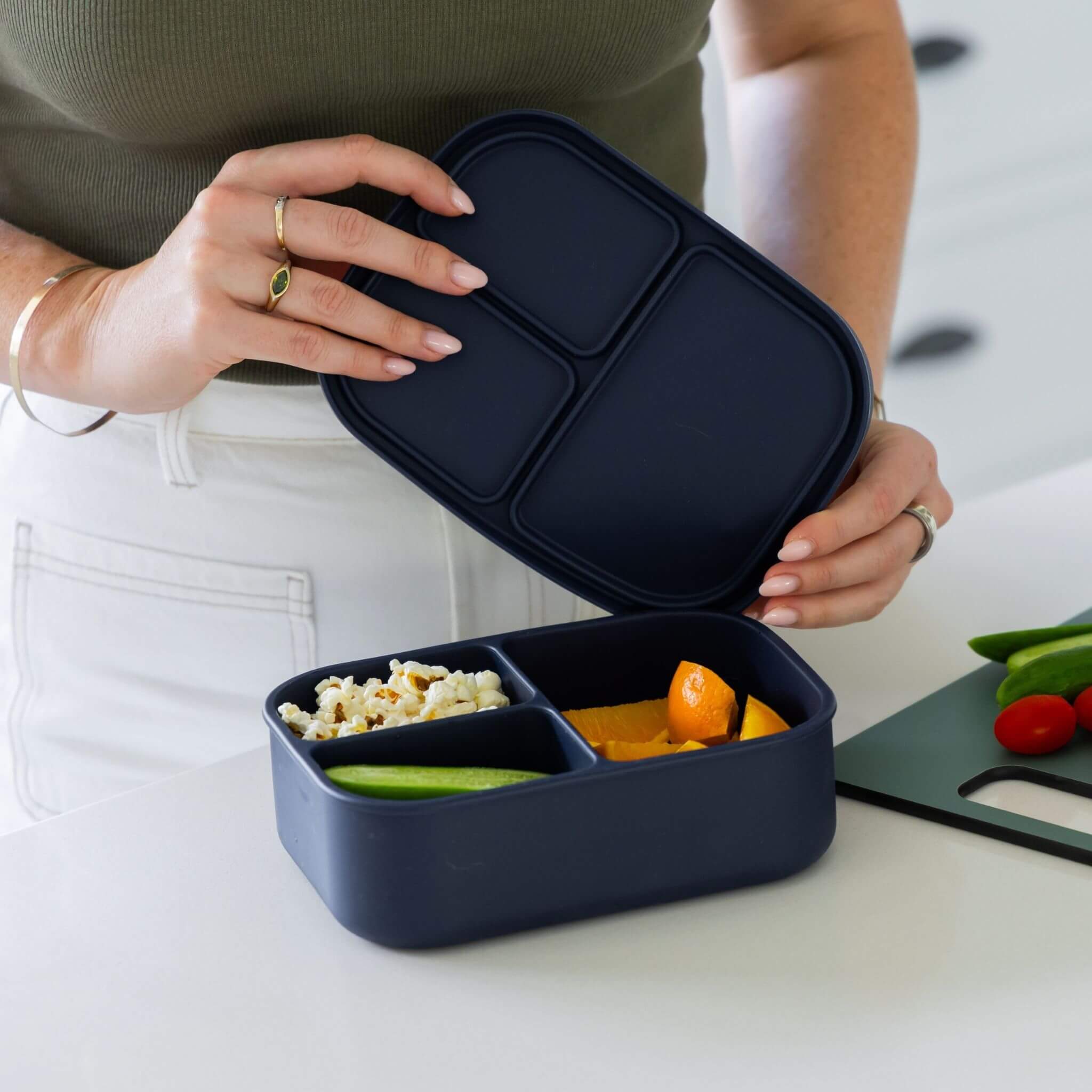 Silicone Bento Box Set | Bag