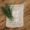 cotton drawstring produce sack