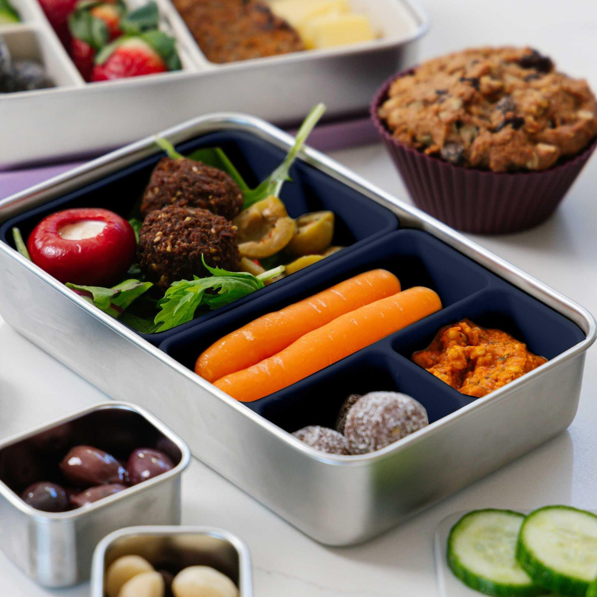 Silicone Lunch & Snack Bundle