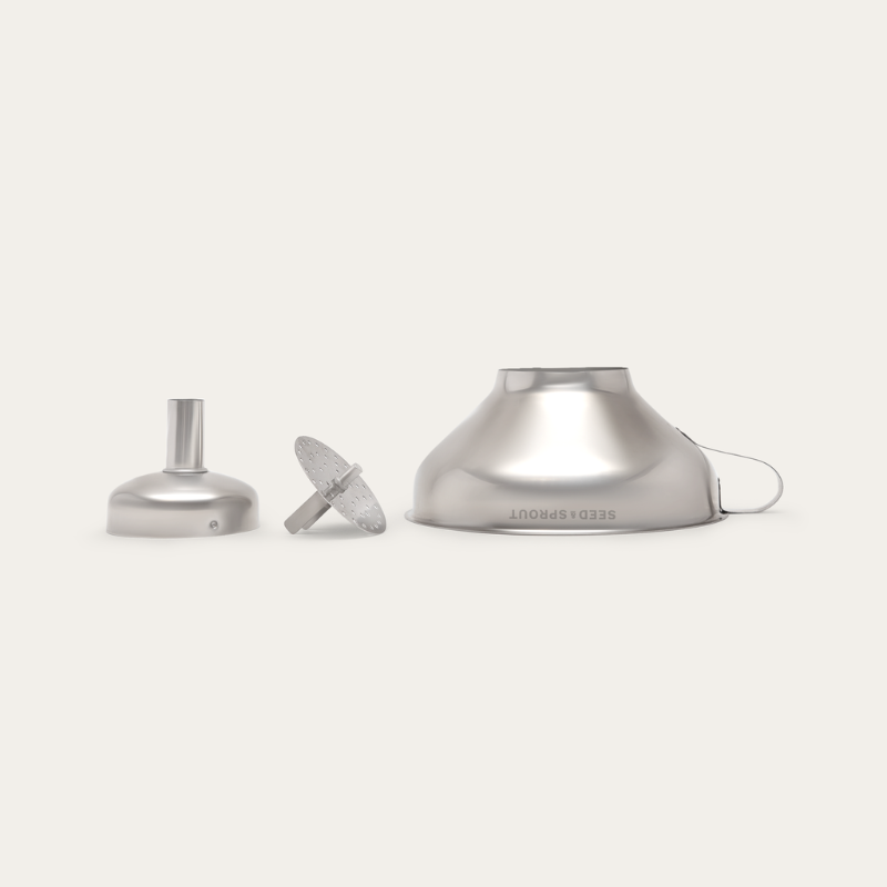 Stainless Steel Straining Funnel Set