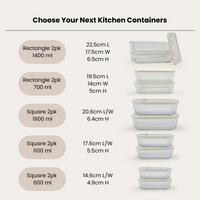 Meal Prep Container Square | 12pk