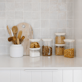 Tallow Rectangle Pantry Jars Set