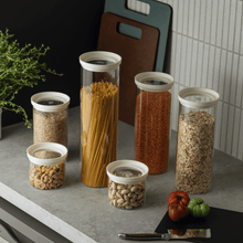 Glass Pantry Storage Jars