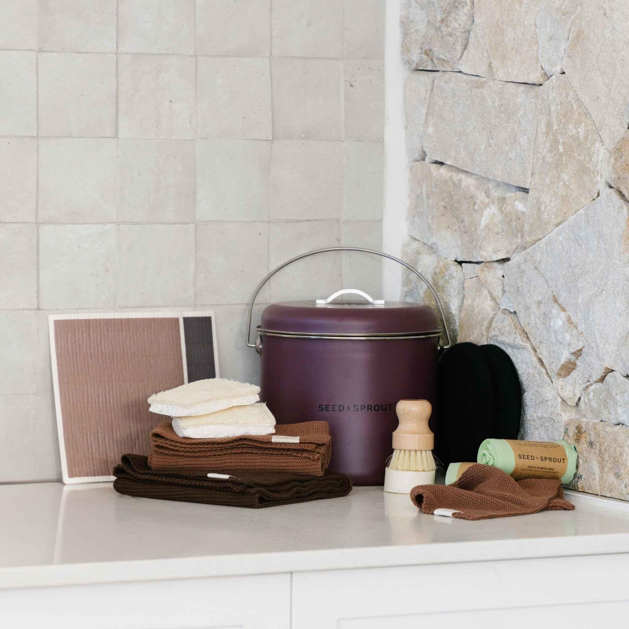Kitchen Compost Bin | Mulberry
