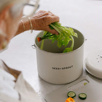 Kitchen Compost Bin | Mushroom