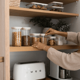 Tallow Rectangle Pantry Jars Set