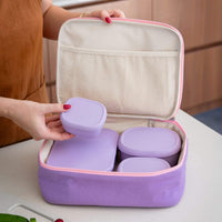Silicone Bento Box & Snack Box Set | Bag